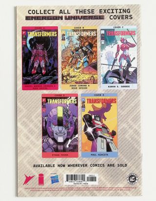 Transformers #8 (Variant) Limited to 1000 - Image 1
