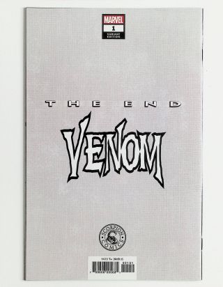 Venom The End #1 (Store Exclusive) Limited to 600! - Image 1