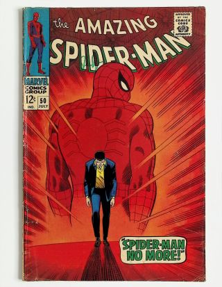 Amazing Spider-Man #50-(Lacquer on Cover) - Image 0