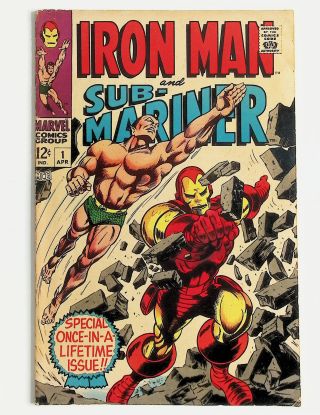Iron Man and Sub-Mariner #1-(Lacquer on Cover) - Image 0