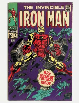 Iron Man #1-(Lacquer on Cover) - Image 0