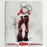 Lady Death Gallery #1 (Variant) ECC Crimson Turnaround Edition Limited to 500 - Thumbnail 1