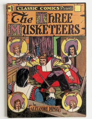 Classic Comics #1 HRN 28 - Image 0