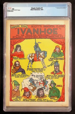 Classic Comics #1 - Image 1