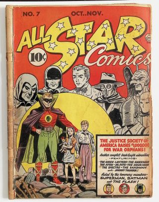 All-Star Comics #7 Incomplete - Image 0