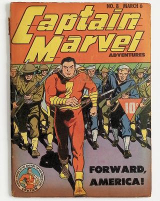 Captain Marvel Adventures #8 - Image 0