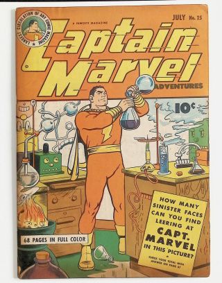 Captain Marvel Adventures #25 - Image 0