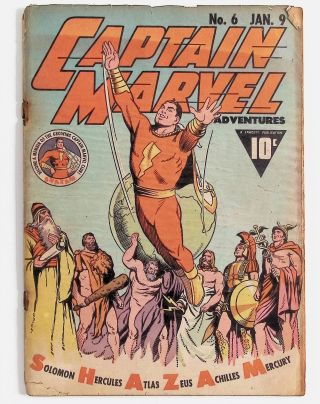 Captain Marvel Adventures #6 - Image 0