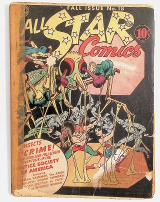 All-Star Comics #18 Missing Back Cover - Image 0