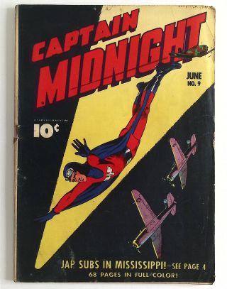 Captain Midnight #9 - Image 0