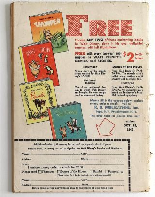 Walt Disney's Comics and Stories #12 (24) - Image 1