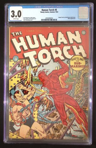 Human Torch #8 CGC - Image 0