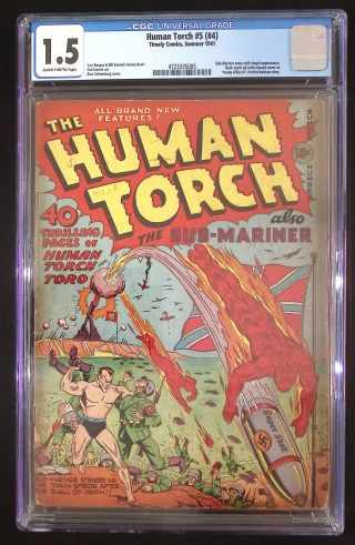 Human Torch #5 (#4) CGC - Image 0