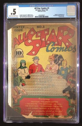 All-Star Comics #3 CGC - Image 0