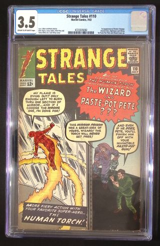 Strange Tales #110 CGC - Image 0
