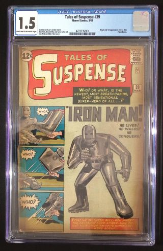 Tales of Suspense #39 CGC - Image 0
