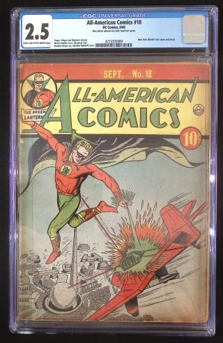All-American Comics #18 CGC - Image 0