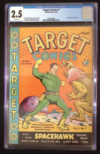 Target Comics #7 CGC - Image 0