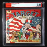 Target Comics #1 DOUBLE COVER!! PSA 8.0 - Thumbnail 0