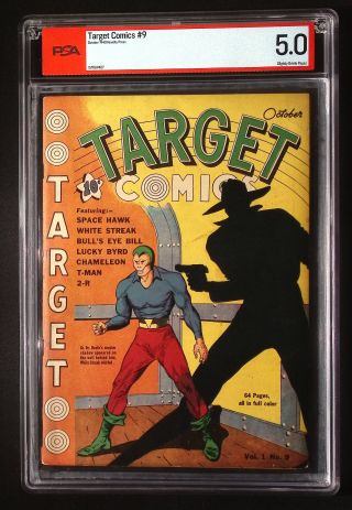 Target Comics #9 PSA 5.0 - Image 0