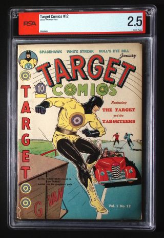 Target Comics #12 PSA 2.5 - Image 0