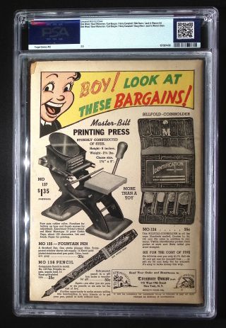 Target Comics #12 PSA 2.5 - Image 1