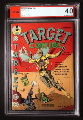 Target Comics #10 PSA - Image 0