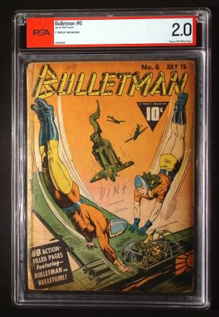 Bulletman #6 PSA - Image 0