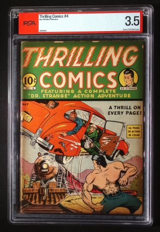 Thrilling Comics #4 PSA - Image 0