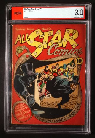 All-Star Comics #20 PSA - Image 0
