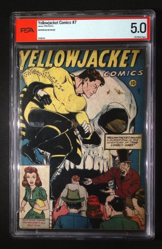 Yellowjacket Comics #7 PSA - Image 0