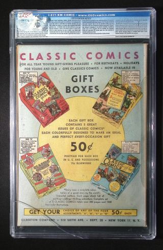 Classic Comics #3 HRN 21 - Image 1