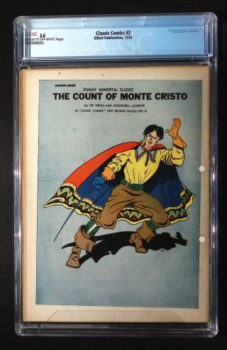Classic Comics #2 ORIGINAL EDITION - Image 1
