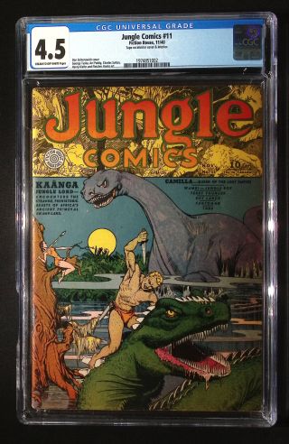 Jungle Comics #11 (Cracked Slab) - Image 0