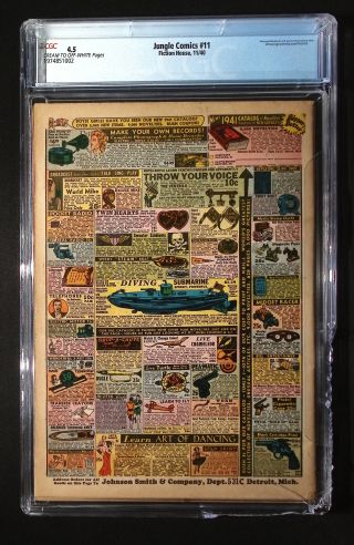 Jungle Comics #11 (Cracked Slab) - Image 1