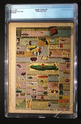 Jungle Comics #8 - Image 1