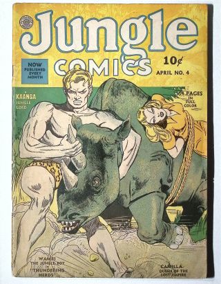 Jungle Comics #4 - Image 0