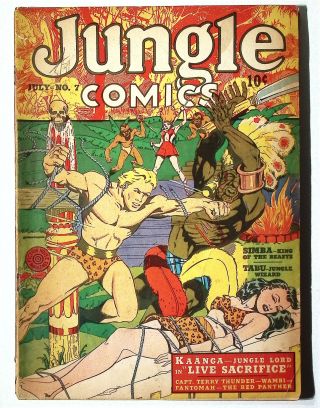 Jungle Comics #7 - Image 0