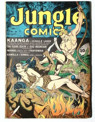 Jungle Comics #36 - Image 0