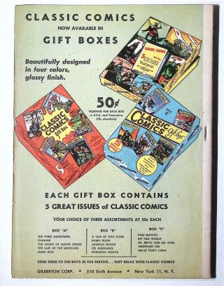 Classic Comics #1 HRN15 - Image 1