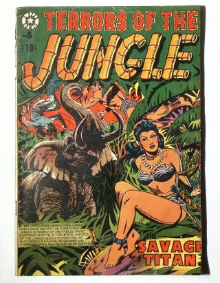 Terrors of the Jungle #5 - Image 0