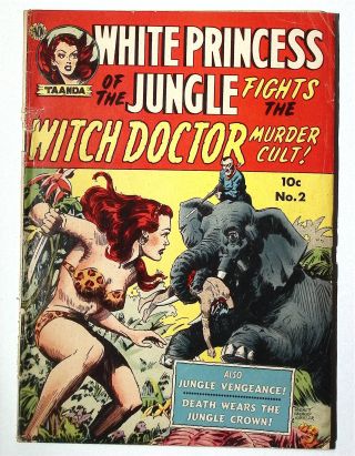 White Princess of the Jungle #2 - Image 0