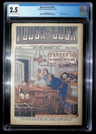 Pluck and Luck (1915), No. 913, Frank Tousey CGC 2.5 - Image 1
