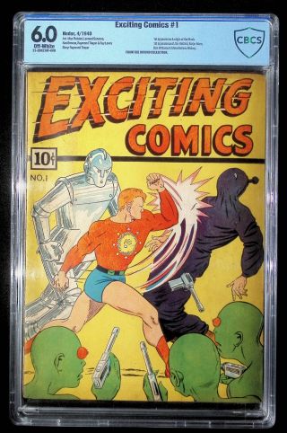 Exciting Comics (1940) 1 CBCS 6.0 - Image 0