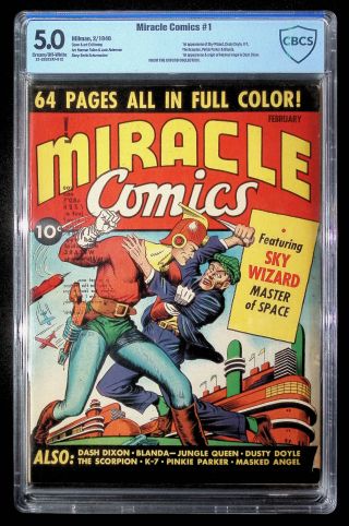 Miracle Comics (1940) 1 CBCS 5.0 - Image 1