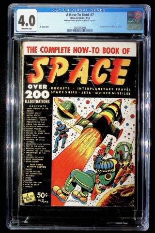 A How-To Book (1953), No. 7, How-To Books CGC 4.0 OWW - Image 0