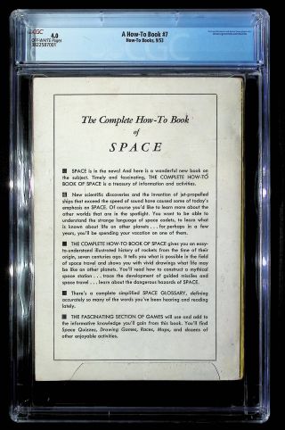 A How-To Book (1953), No. 7, How-To Books CGC 4.0 OWW - Image 1