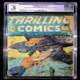 1974549001	Thrilling Comics (1940), No. 10, Better Publ/Nedor/Standard Comics	CGC 0.5 (R) - Thumbnail 1