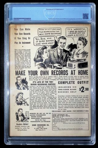 Miracle Comics (1940) 1 CBCS 5.0 - Image 2