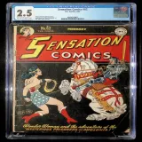 4365619001	Sensation Comics (1947), No. 62, National Per. Publ/All-American	CGC 2.5 OWW - Thumbnail 0